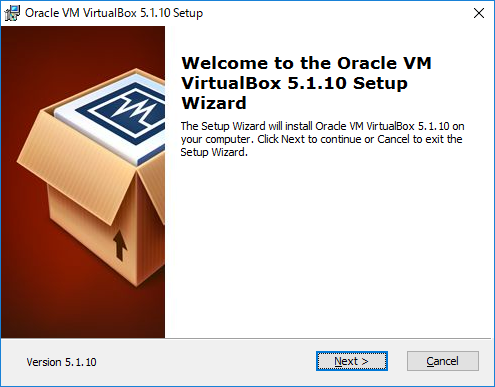 VirtualBoxのSetup(1)