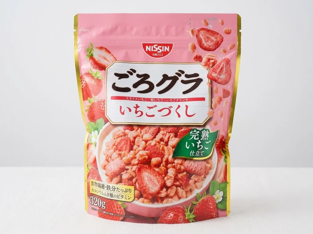 日清シスコ ごろグラ いちごづくし